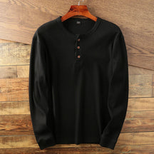 Mavi Herren Langarmshirt | Thermo-Waffelstrick, Klassisches Design