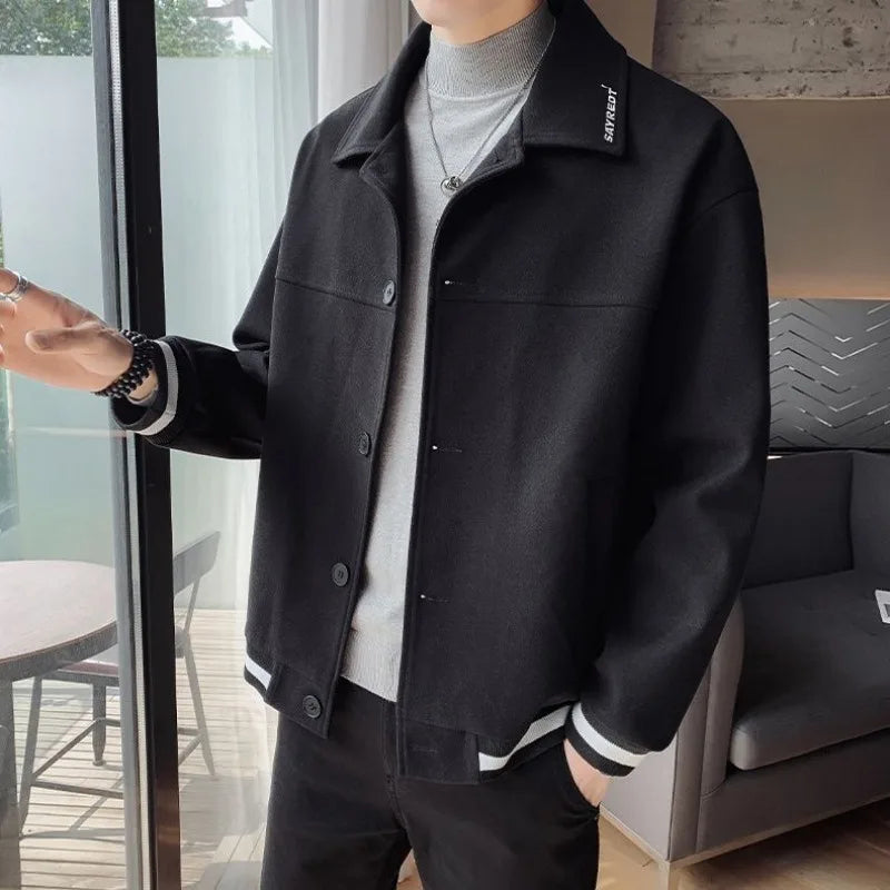 Max Herrenjacke | Wolle-Mischung, Schlanker Schnitt