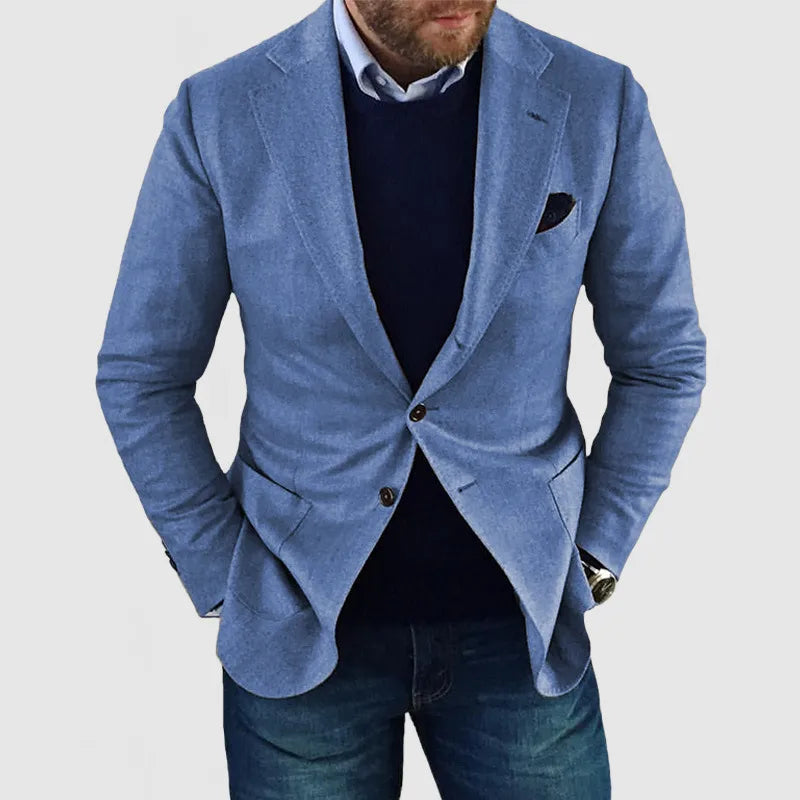 Herren Freizeit Blazer Jacke - Klassischer Stil für jeden Anlass