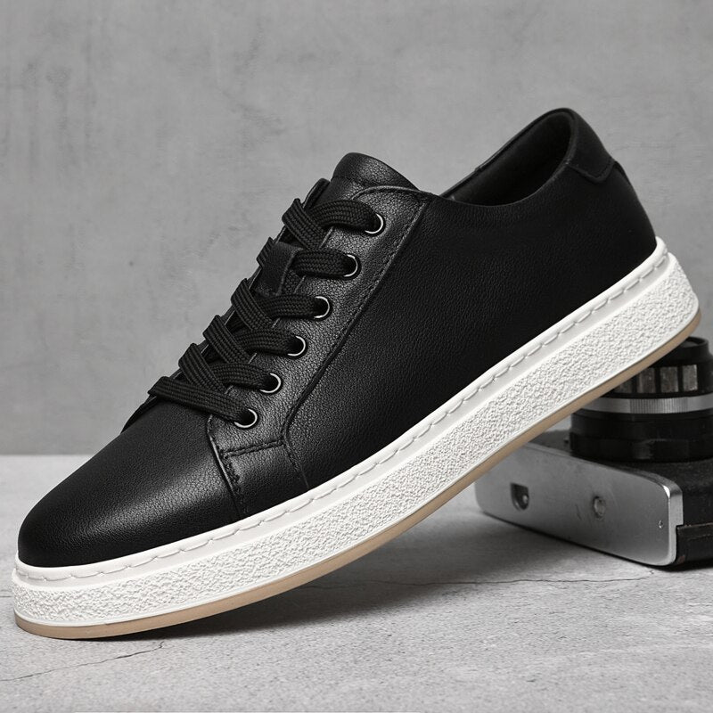 Herren Leder Freizeitschuhe