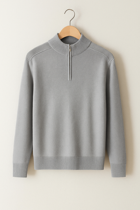 Herren Halbzip-Pullover – Strickpullover für kühle Tage