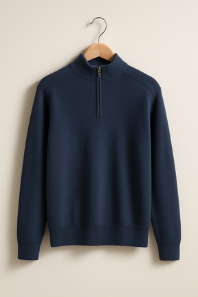 Herren Halbzip-Pullover – Strickpullover für kühle Tage