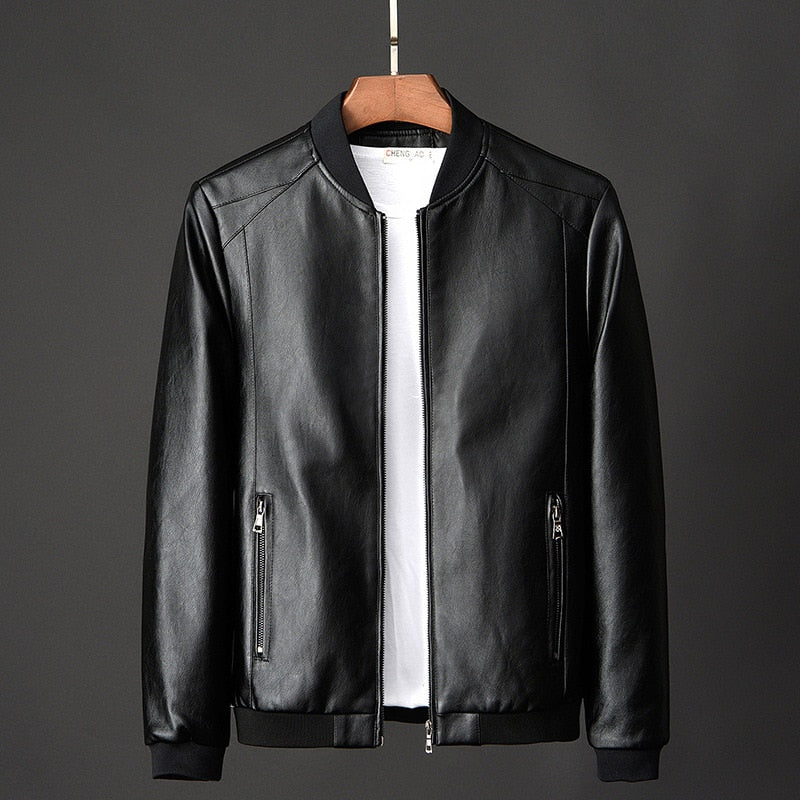 Herrenjacke aus Leder