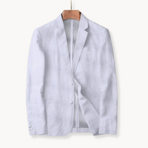 Herren Leinen Blazer Jacke für warmes Wetter