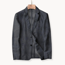 Herren Leinen Blazer Jacke für warmes Wetter