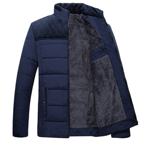 Herren Luxe Fleecejacke