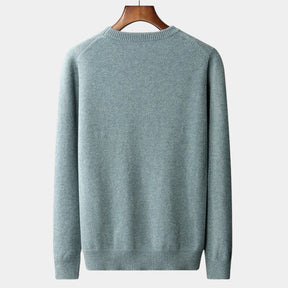 Herren Wollpullover – Rundhals Winterstrick