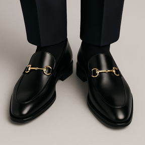 Herren Premium Leder Penny Loafer