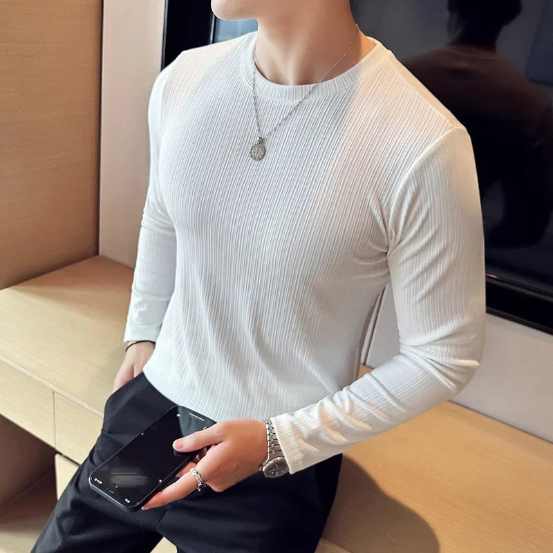 Herren Wollpullover