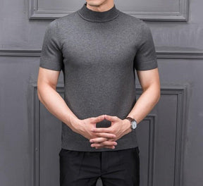 Herren Kurzarmpullover
