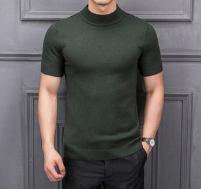 Herren Kurzarmpullover
