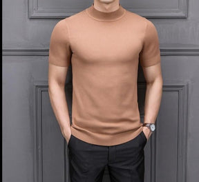 Herren Kurzarmpullover