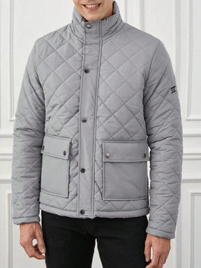 Männer Stepp-Puffermantel - Isolierte Winteroberbekleidung
