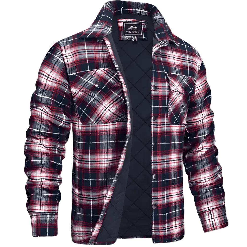 Herren Stepphemdjacke für Outdoor-Layering und Stil