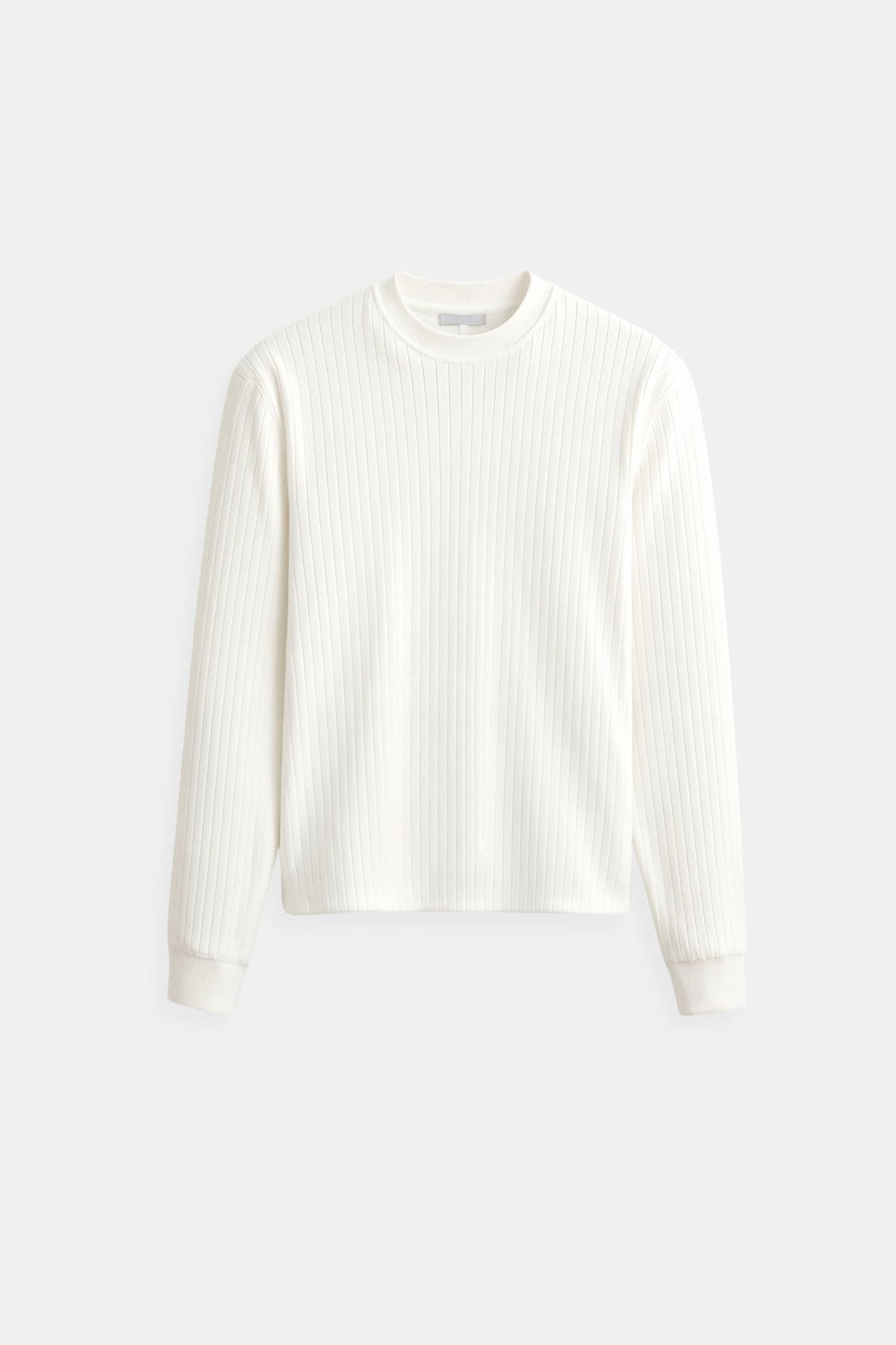 Herren Rippstrick Langarmpullover