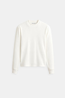 Herren Rippstrick Langarmpullover