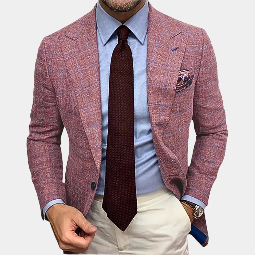 Herren Freizeit Blazer Jacke