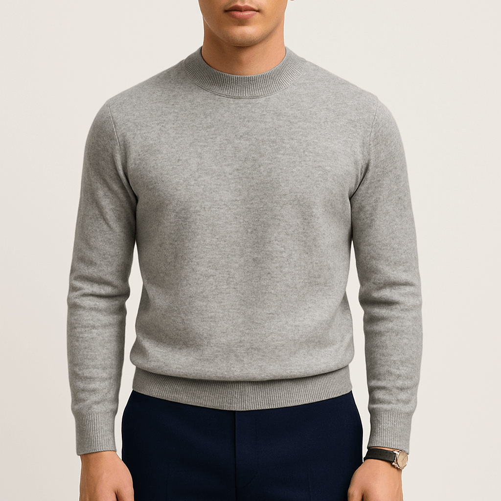 Herren Slim Strickpullover