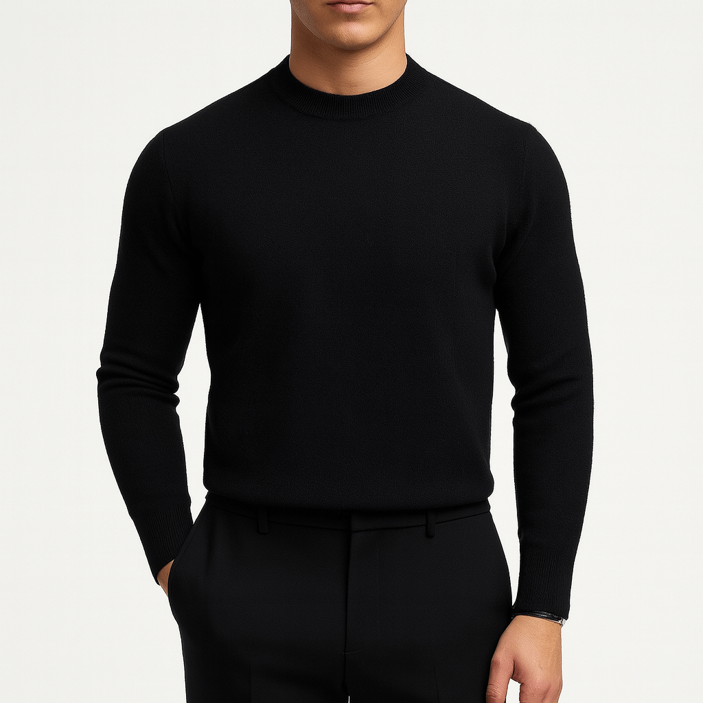 Herren Slim Strickpullover