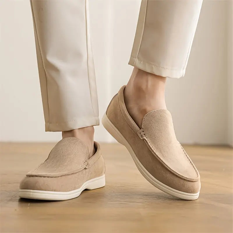 Herren Wildleder Slipper