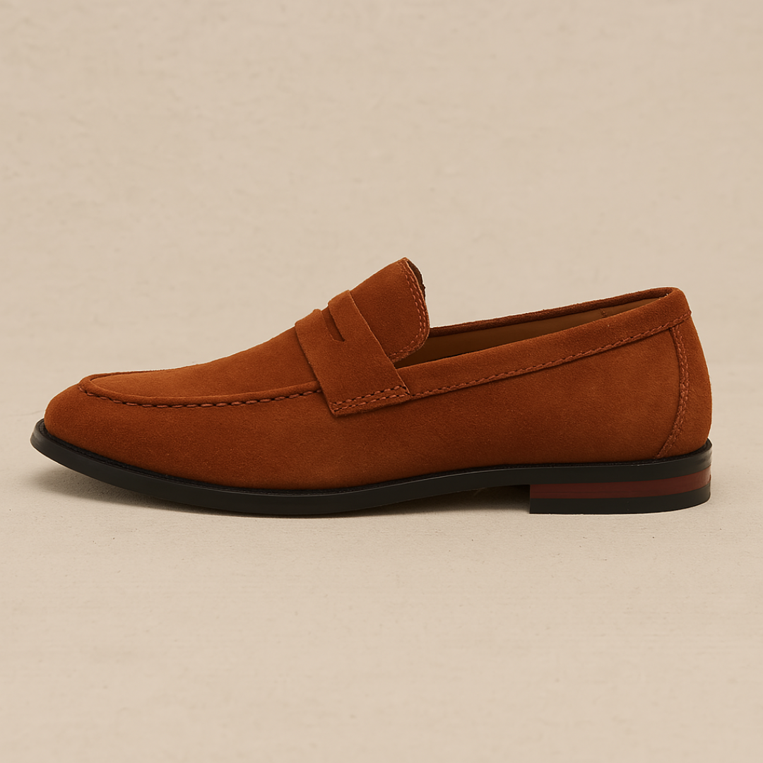 Herren Wildleder Penny Loafers