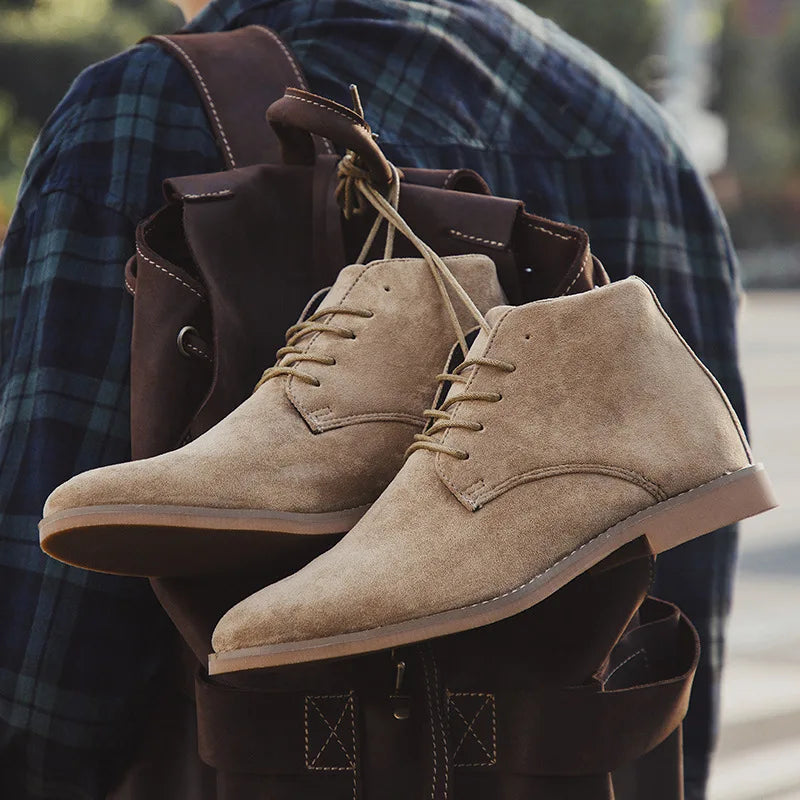 Herren Wildleder Stiefel