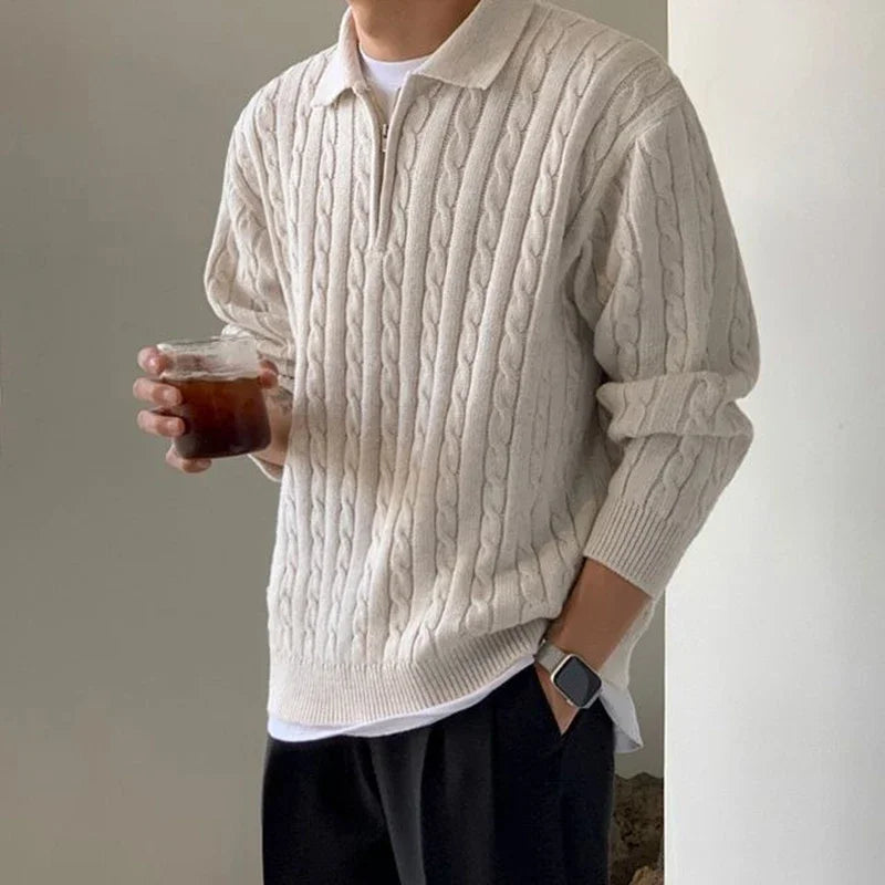 Herren Vintage Strickpullover