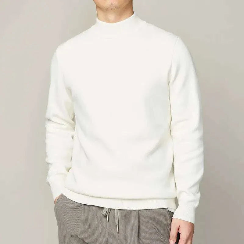 Herren Halbstecker Pullover