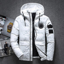 Herren Camouflage Winterjacke