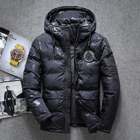 Herren Camouflage Winterjacke
