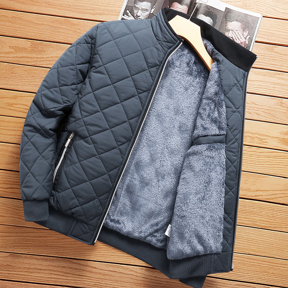 Herren Slim Fit Winterjacke