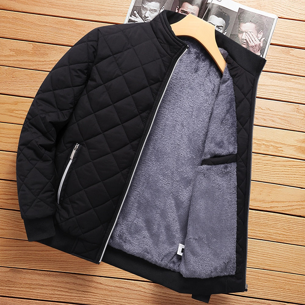 Herren Slim Fit Winterjacke