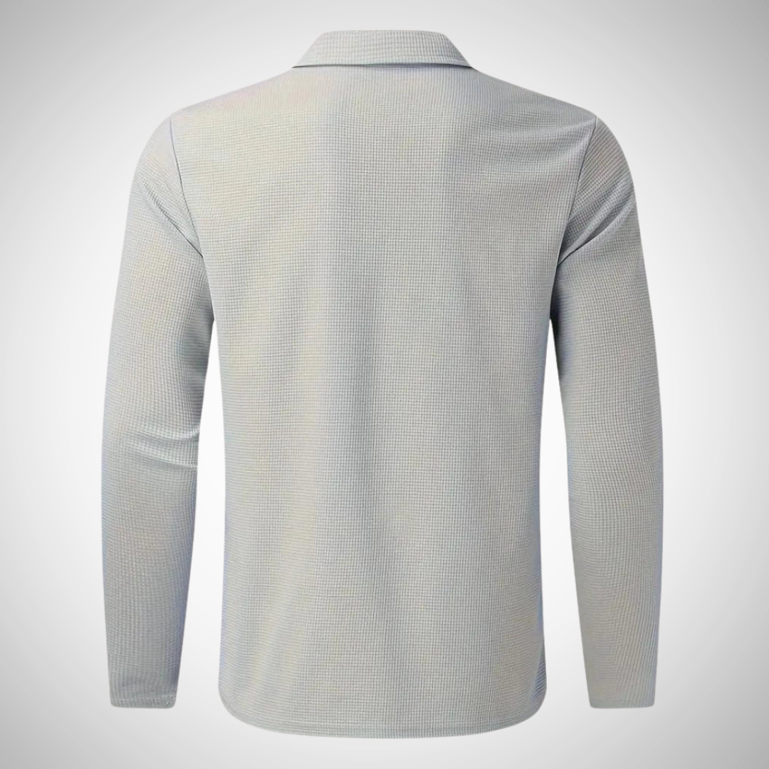 Herren Zip-Up Cardigan - Slim Fit Leichtes Design