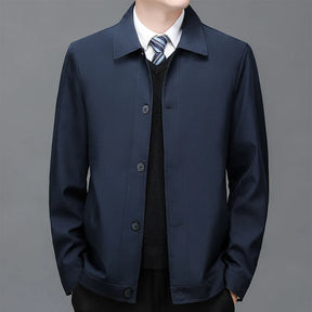 Miko Herrenjacke | Einfarbig, Bequeme Passform
