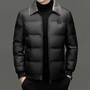Milo Herren Parka | Dick, Wasserabweisend, Winterparka für kalte Tage