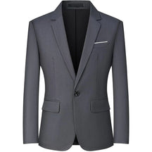 Milo Herren Sakko | Stretchstoff, Slim Fit, Elegant
