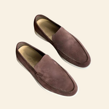 Herren Wildleder Slipper Klassische Komfortschuhe