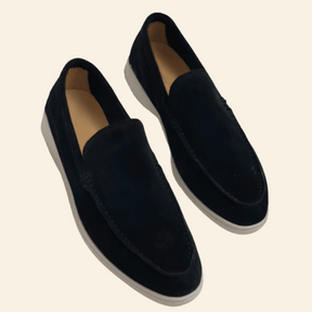 Herren Wildleder Slipper Klassische Komfortschuhe