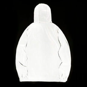 Niko Herren Windbreaker Jacke | Reflektierendes Material, Wasserdicht