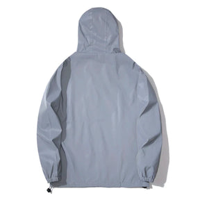 Niko Herren Windbreaker Jacke | Reflektierendes Material, Wasserdicht