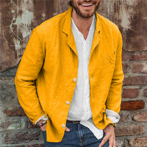 Herren Freizeit Leinen Blazer | Leicht & Atmungsaktiv