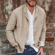 Herren Freizeit Leinen Blazer | Leicht & Atmungsaktiv