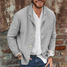Herren Freizeit Leinen Blazer | Leicht & Atmungsaktiv
