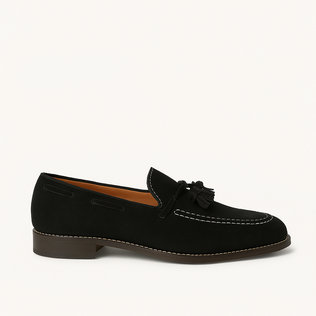 Old Money Schuhe Wildleder