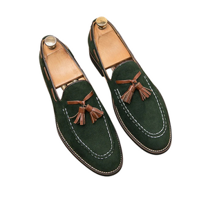 Old Money Schuhe Wildleder