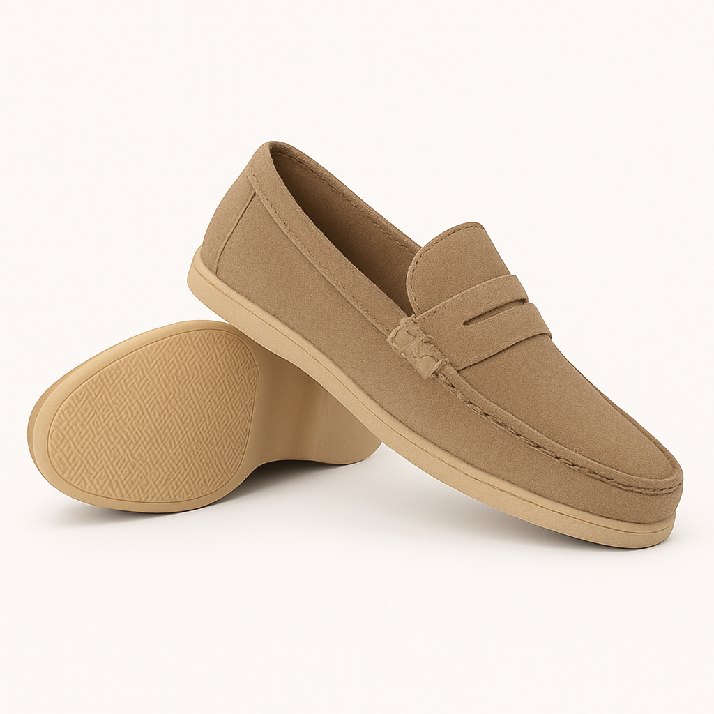 Old Money Suede Loafers