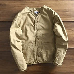 Rico Herren Parka | Dicke Baumwolle, Retro-Stil für Winter