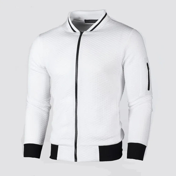 Rico Herren Sweatjacke | Kariert, Bequem & Sportlich
