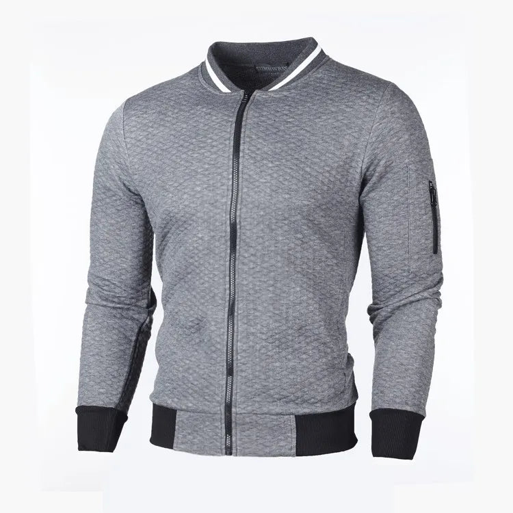 Rico Herren Sweatjacke | Kariert, Bequem & Sportlich