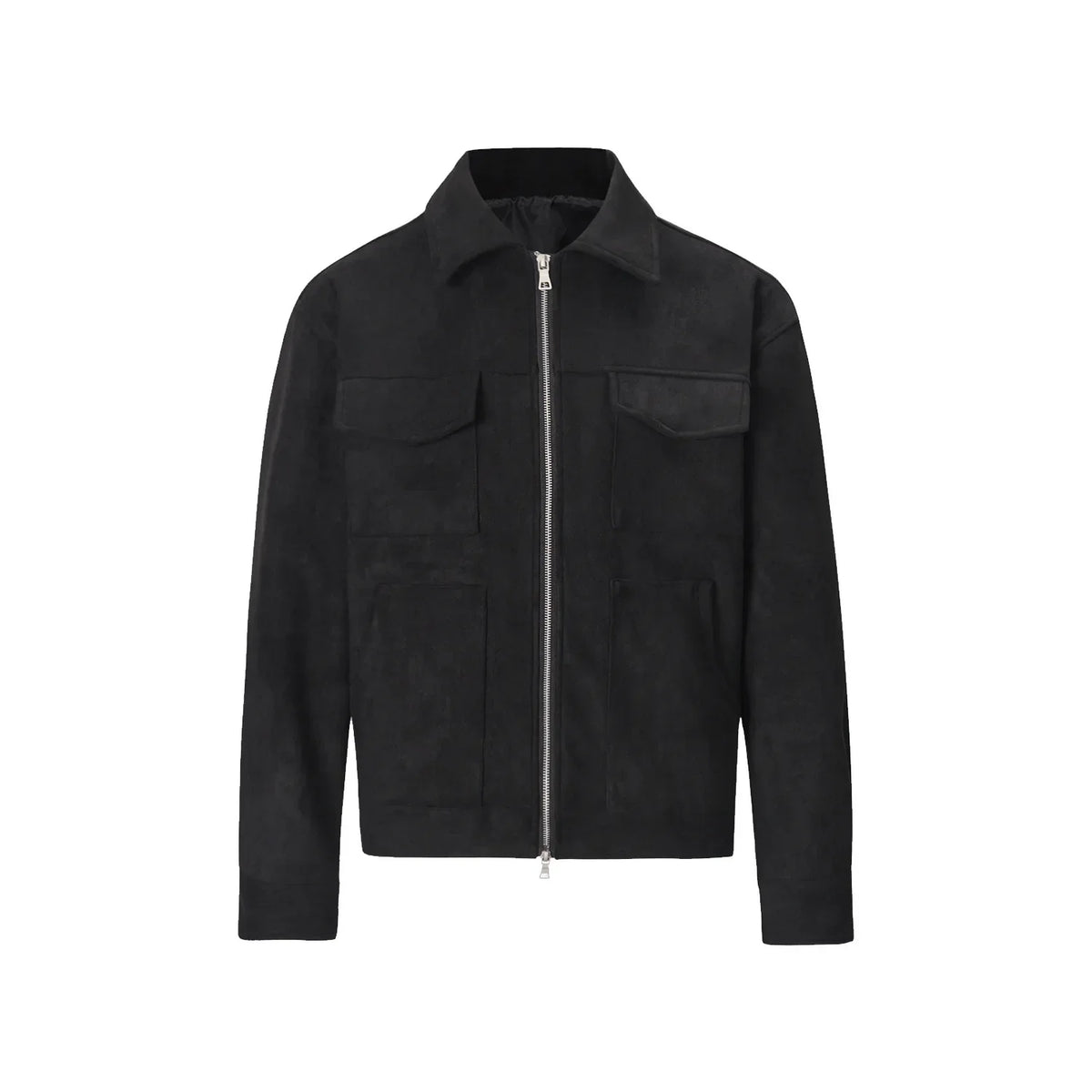 Rocco Herren Wildlederjacke | Vintage Look, Lockerer Schnitt
